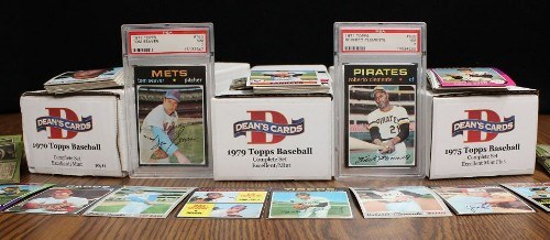 1970s Topps Baseball Card Complete Sets 